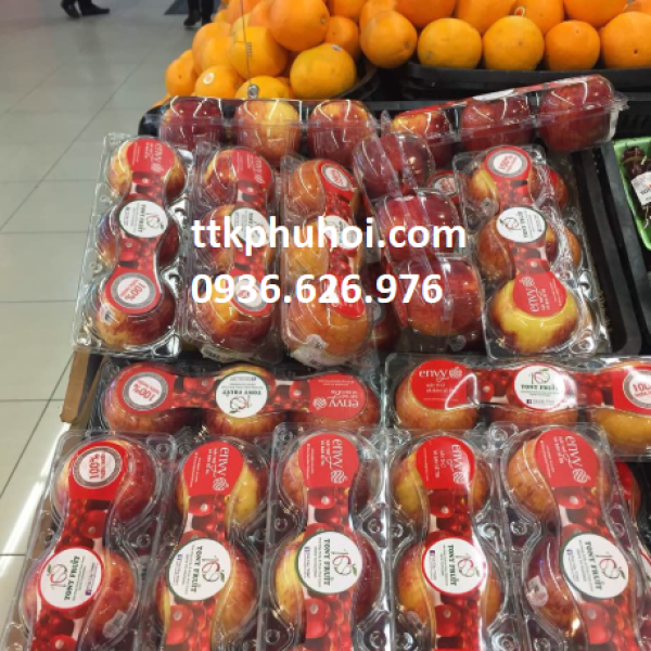 HỘP NHỰA ĐỰNG 3 TRÁI TÁO